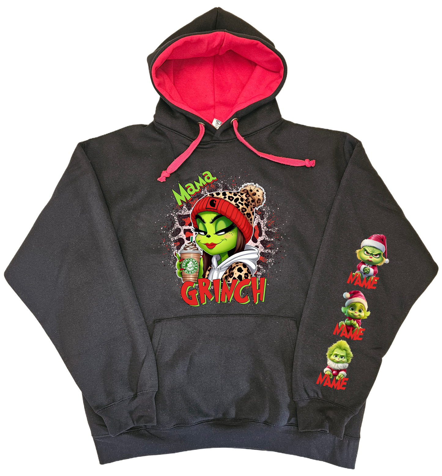 Mama Grinch Premium Hoodie