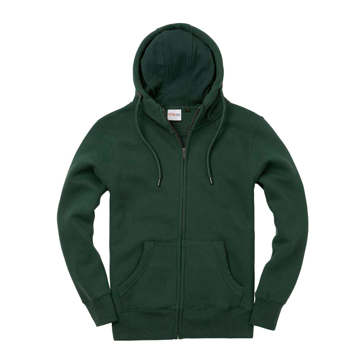 Ultra Premium Zip Hoodie - Bottle Green