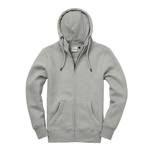 Ultra Premium Zip Hoodie - Grey Mist